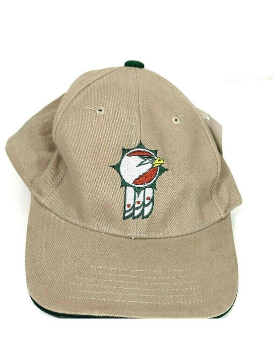 Melonhead Other - Melonhead Tan Cap Strap Back Paragon Casino Resort Logo Men Women One Size NEW